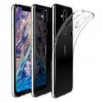 Nokia 8.1 Transparent Mjuk TPU Skal, The Techshop