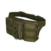 Tactical Waist Pack Waterproof Military Waist Bag Outdoor Hiking - green