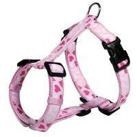 Trixie Modern Art H-Harness Rose Heart For Dogs
