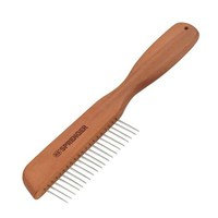 HS Sprenger Pear Wood Dog Comb