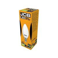 JCB LED Candle 250lm Opal 3w Light Bulb E14 2700k