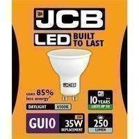 JCB LED GU10 3w Light Bulb Cap 250lm 6500k Daylight