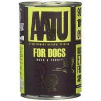 AATU Adult Duck And Turkey Complete Wet Dog Food (6 Tins)