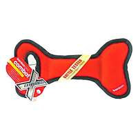 Munchkin Bamboo Ballistic Bone Tug Dog Toy