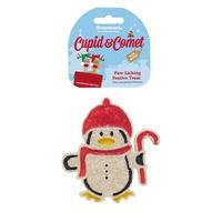 Cupid & Comet Paw Licking Festive Dog Treat, Rosewood