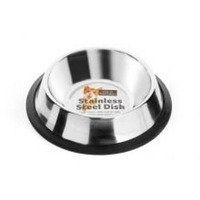 Fed N Watered Stainless Steel Non Tip Cat Dish