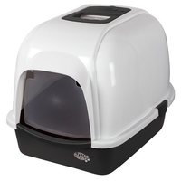 Pet Brands Oval Cat Litter Tray With Hood