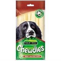 Fold Hill Foods Beef Chewdle Chips Dog Treats (5 Packs)