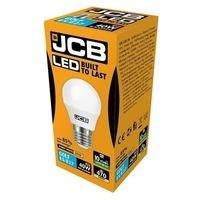 JCB LED Golf 470lm Opal 6w Light Bulb E27 2700k