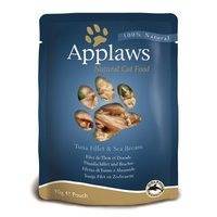 Applaws Tuna With Seabream Cat Food Pouches (Pack Of 12)