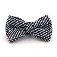 Hugo & Hudson Herringbone Bow Tie