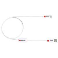 Skross USB 2.0 Cable USB A Male - USB Micro B 1.00 m White, SKROSS