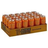 Monster Juice Khaos Orange 473ml x 24st, Monster Energy