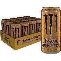 Monster Java Mean Bean 443ml x 12st (helt flak), Monster Energy