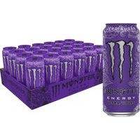 Monster Energy Ultra Violet 50cl x 24st (helt flak)