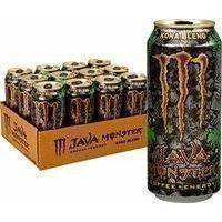 Monster Java Kona Blend 443ml x 12st (helt flak), Monster Energy