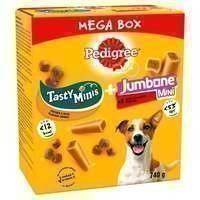 Pedigree Tasty Minis and Jumbone Small Mega Box Dog Treats (Pack of 9)