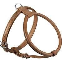 Hunter Round And Soft Elk Leather Dog Harness