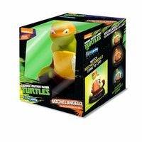 Teenage Mutant Ninja Turtles Childrens/Kids Official Michaelangelo Illumi-Mates Bedside Lamp, Illumimates