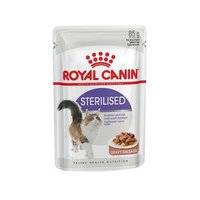 Royal Canin Wet Cat Food Sterilised Gravy Pouch (Pack of 12)