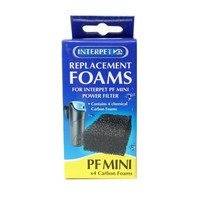 Interpet Limited Filter Carbon Foam For PF Mini Filter (Pack Of 4)