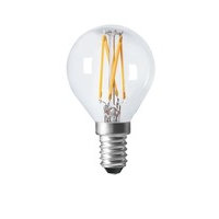 PR Home Shine LED A+, Filament Klot E14 470 lm Klar, Pr Home