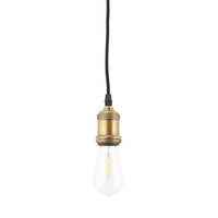 House Doctor Clear Decoration LED-Lampa Edison A, 2 W E27 Klar
