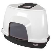 Pet Brands Corner Cat Litter Tray With Hood