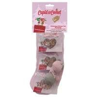 ROSEWOOD Christmas Stocking Cupid & Comet sisältää todellista lohta, kalkkunaa ja juustoa sekä 2 lelua - kissoille, Rosewood