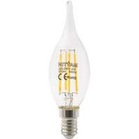 LED-lamput E14 liekki Coup de Vent kirkas hehkulanka - vastaa 4 W 40W - lämmin valkoinen, AUCUNE