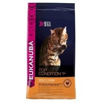 EUKANUBA Kana- ja maksakroketit Yläolosuhteet 1+ - Kaikki rodut - 10 kg - Aikuisille kissoille, Eukanuba