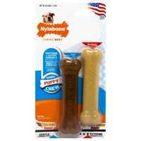 Interpet Limited Nylabone Puppy Stages Chicken/Peanut Butter Chew (Pack Of 2)