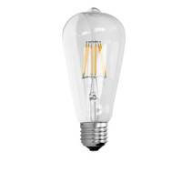 ECD Germany 5 x LED-lamppu hehkulanka E27 klassinen Edison 6W 612 lumenia 120 ° valonjako AC 220-240 noin piilossa ja korvata..