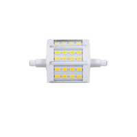 SMD LED R7S Leuchmittel aluevalot poltin korvaaminen halogeenilamppu lämmin valkoinen 180 ° 78mm 5W, ECD-Germany