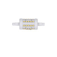 R7S SMD LED valonheitin lamput halogeeni taskulamppu jäähtyä valkoinen Pimennettävä 7W 360 ° 78 mm, ECD-Germany
