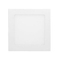 3x Set Pack Panel LED lämmin valkoinen 18W neliö pinta Pinta lamppu seinävalaisin, ECD-Germany
