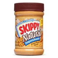 SKIPPY Natural SUPER CHUNK Peanut Butter 425g, Skippy