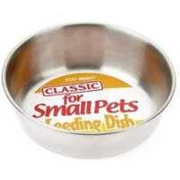 Classic Stainless Steel Hamster Dish