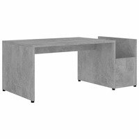 vidaXL Sohvapöytä betoninharmaa 90x45x35 cm lastulevy