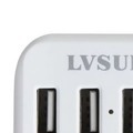 LVSUN LS-4UHW USB-latausasema 4-port, 24W/4.8A