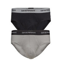 Mens Knit 2pack Brie Y-sepalus Briefs Alushousut Monivärinen/Kuvioitu Emporio Armani