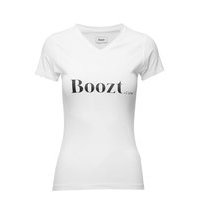 Womensstretchv-Necktees/S T-shirts & Tops Short-sleeved Valkoinen Boozt Merchandise