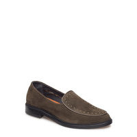 Border Rivet Loafer Suede Loaferit Matalat Kengät Ruskea Royal RepubliQ