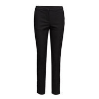 Pants W Elastic Waistband Slimfit Housut Pillihousut Musta Saint Tropez