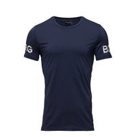 Tee Borg 1p T-shirts Short-sleeved Sininen Björn Borg