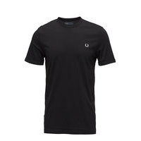 Ringer T-Shirt T-shirts Short-sleeved Musta Fred Perry