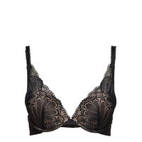 Glamour Triangle Bra Rintaliivit Musta WONDERBRA