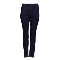 Nille Jeans Plus High Waist Slim Fit Skinny Farkut Sininen Zizzi