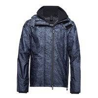 Tch Hood Print Popzip Wndchetr Parka Takki Sininen Superdry