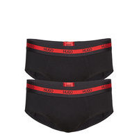 Hip Brief Twin Pack Y-sepalus Briefs Alushousut Musta HUGO